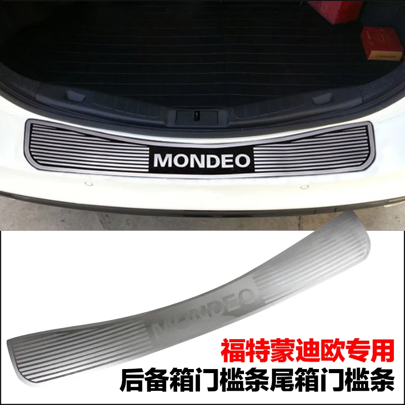 Подходит для 2013 2019 Ford Mondeo boot guard vehicle welcome pedal модифицированные аксессуары|Лепнина