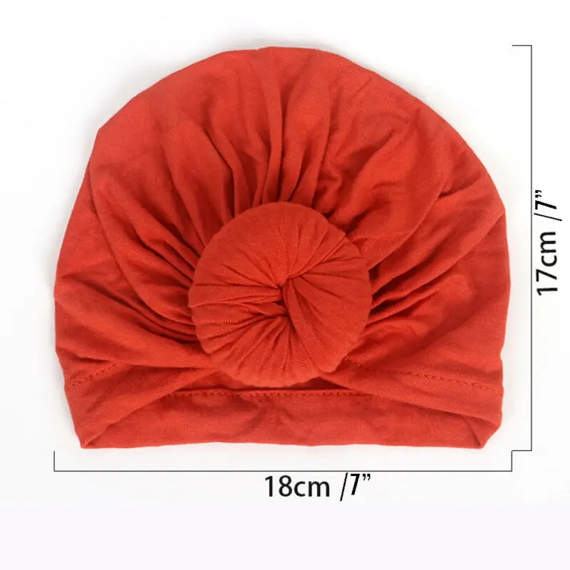 Baby Accessories For Newborn Toddler Kids Girl Boy Turban Cotton Beanie Hat Winter Cap Knot Solid Soft Hospital Caps 2020 | Мать и