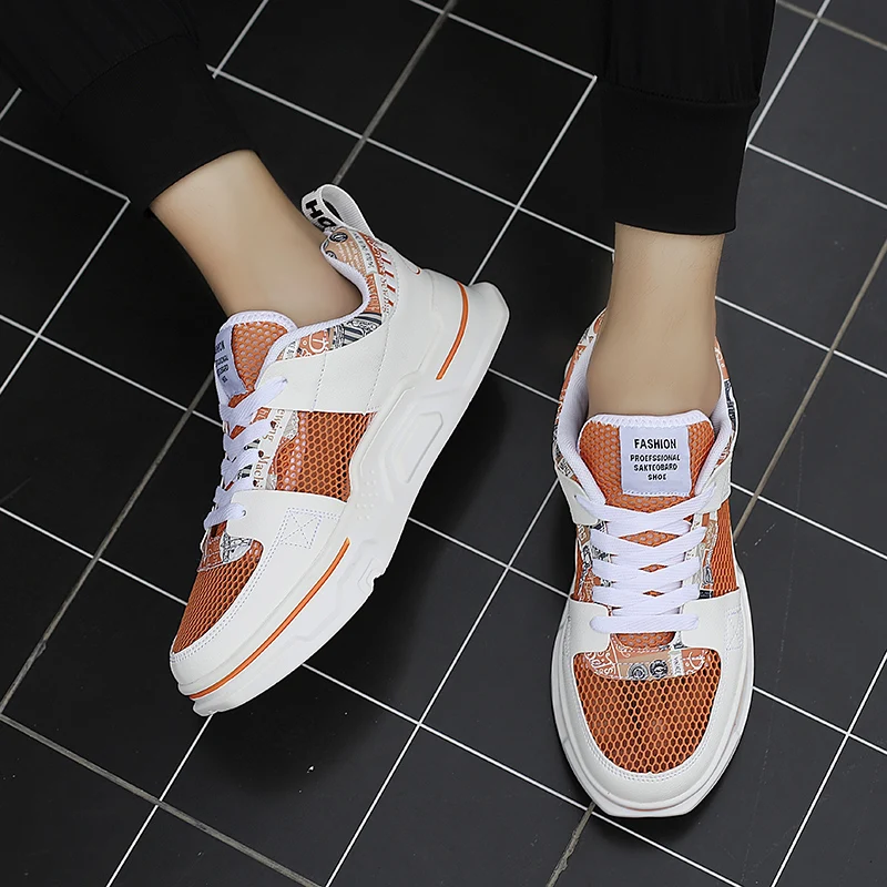 

Sneakers 2020 New Summer Shoes Men Breathable Zapatillas Man Casual Flat Shoes Sneakers Shoes Men Zapatos Hombre Size 35-44