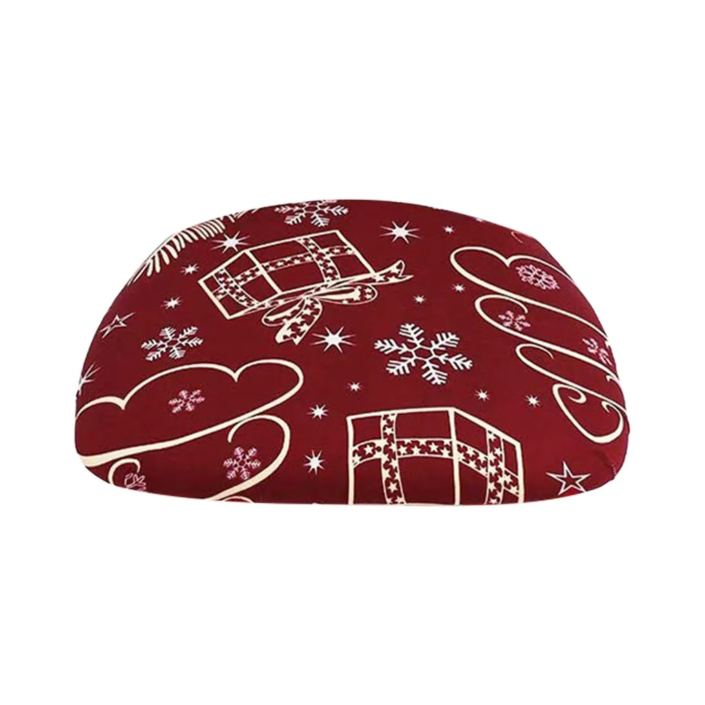 Чехлы на стулья защитные чехлы для столовой рождественской из спандекса|Чехлы