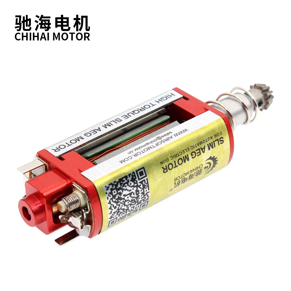 

CHF-350WA Nd-Fe-B DC 11.1V 23000rpm High torque use with Slim Motor Pistol Grip Long Shaft AEG Motor for LCT AK series