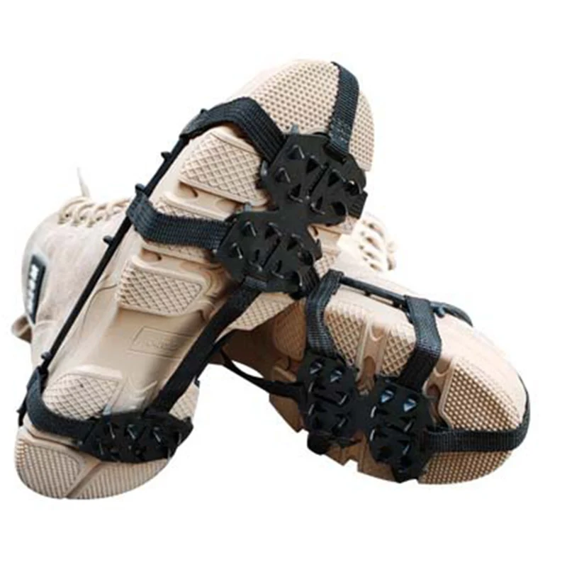 

Outdoor 24-teeth Shoe Claw Crampons Ices Snow Anti-Slip Shoe Grip Spike ASD88