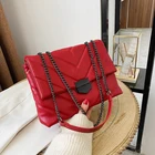 Женская сумка через плечо, с V-образной линией, 2021