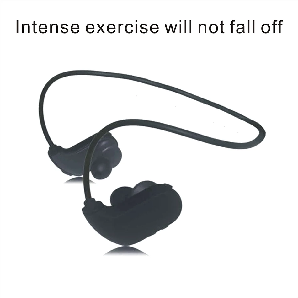 

Memory 8GB Wireless head-mounted swimming mp3 diving waterproof sports MP3 player New head-mounted sports waterproof MP3