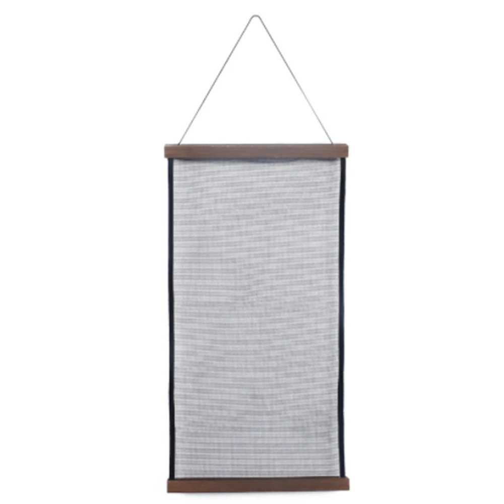 

30*60cm Wall-Mounted Earring Bracket Display Hanging Jewelry Display Stand Jewelry Storage Rack Holder Brown Wood Color