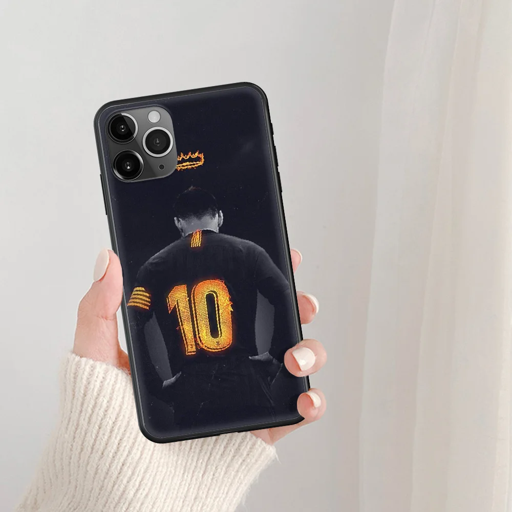 

Sports football messi Phone Case For IPhone 5 5S SE 5C 6 6S 7 8 Plus X XS XR 11 12 Mini Pro Max 2020 black Waterproof Soft Back