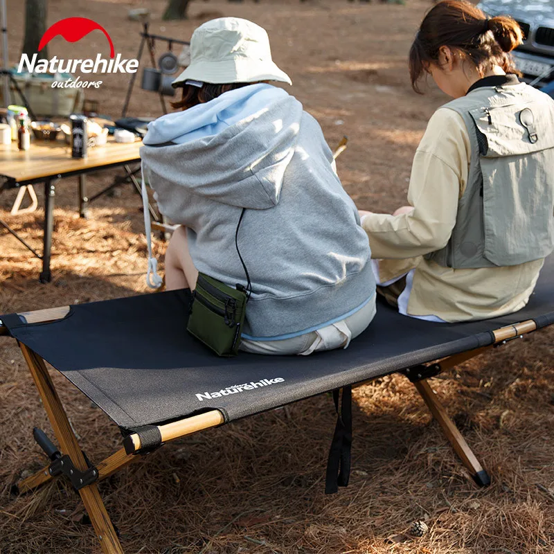 Naturehike новый коврик для кемпинга Cot из древесины алюминия портативный складной