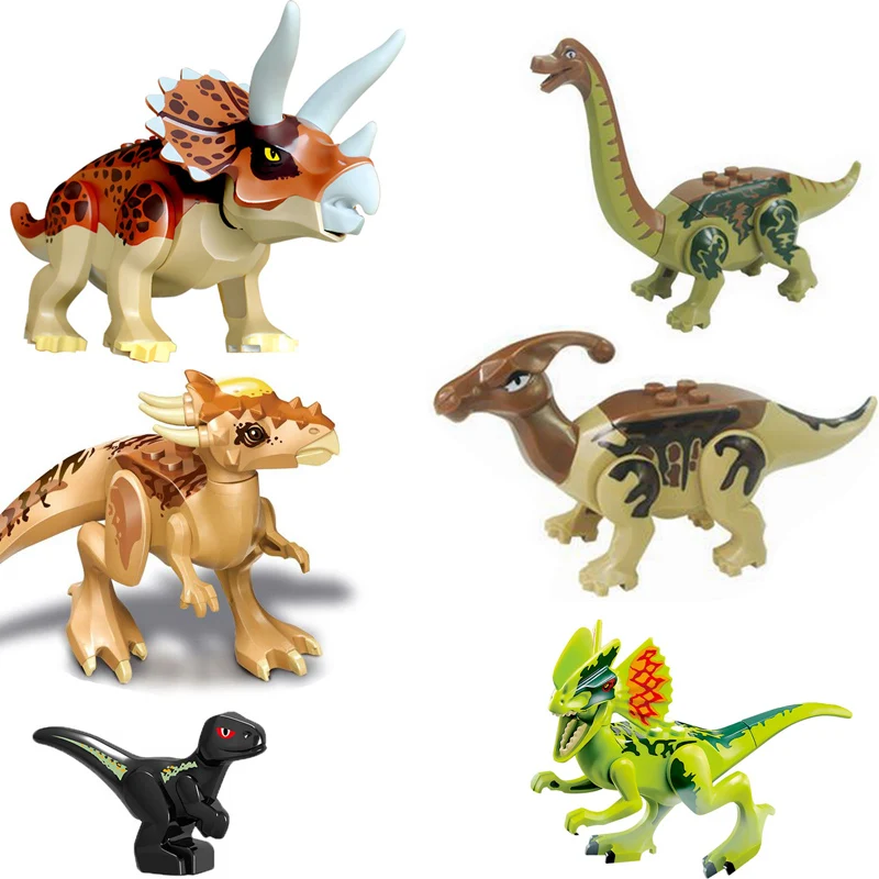 Блокировка модель динозавра Юрского периода животные подходящие для детей