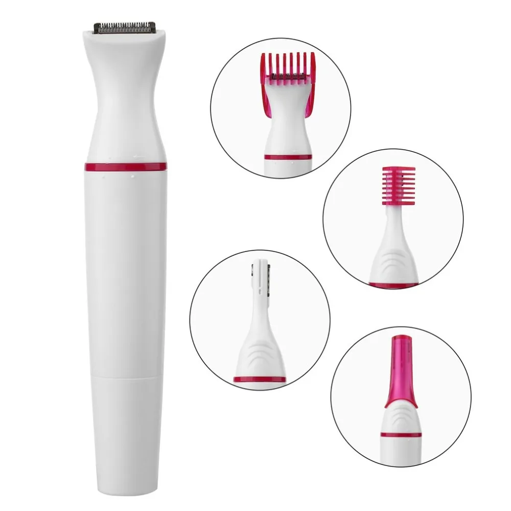 

5 in 1 Women Hair Removal Electric Shaping Female Shaving Machine Mini Shaver Trimmer Razor for Eyebrow Underarm removal