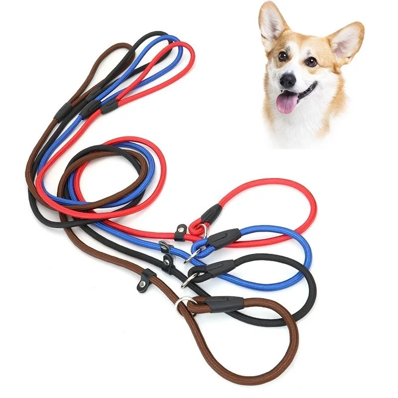 

Dog Leash Running Walk Train For Large Small Cat Pets Leashes Dogs Leash Rope Nylon Tenacity 8 Colors 4 Sizes