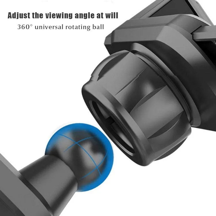 untoom universal car air vent clip mount 17mm ball head for car phone holder stand extension arm air outlets hook clip bracket free global shipping