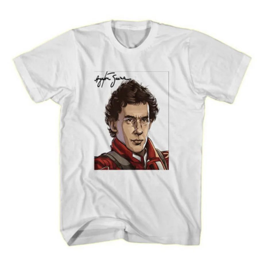 Ayrton Senna футболка M 4XL модная Бесплатная доставка Топ Футболка Лето 2020 короткий