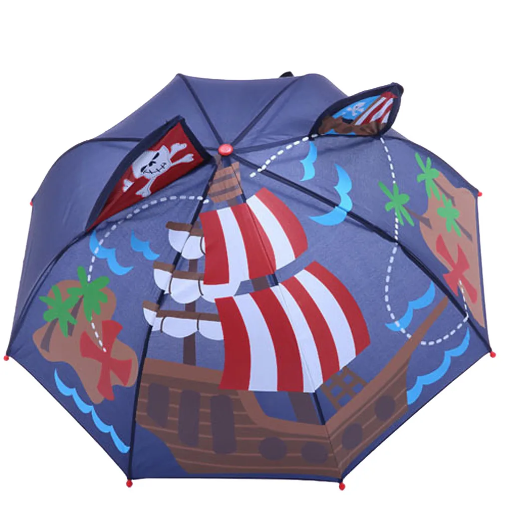 

Baby Umbrella Cover Parasol For Sun Rain Protection UV Rays 3D Cartoon Outdoor Umbrella Wind Resistant Folding Umbrella For Kids