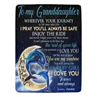 Мягкая кровать на заказ с вашим именем You are My Sunshine I Love You Dolphin Moon для моей внучки от G'ma  G'pa