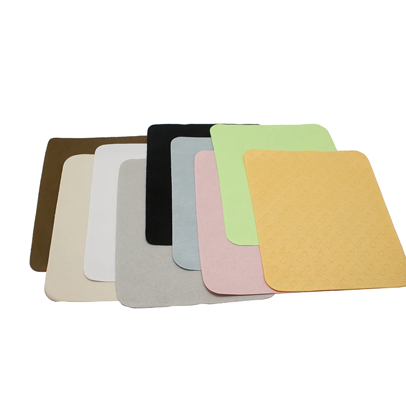 4 шт. утолщенные однотонные высококачественные хлопковые салфетки для чистки