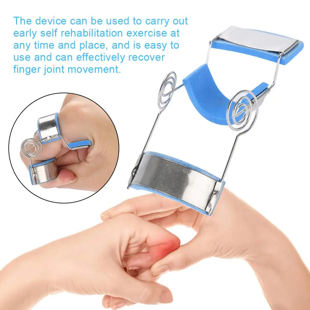 

Stainless Steel Finger Orthosis Knuckle Bending Deformation Deficiency Function Trainings Finger Joints Implementation Corrector
