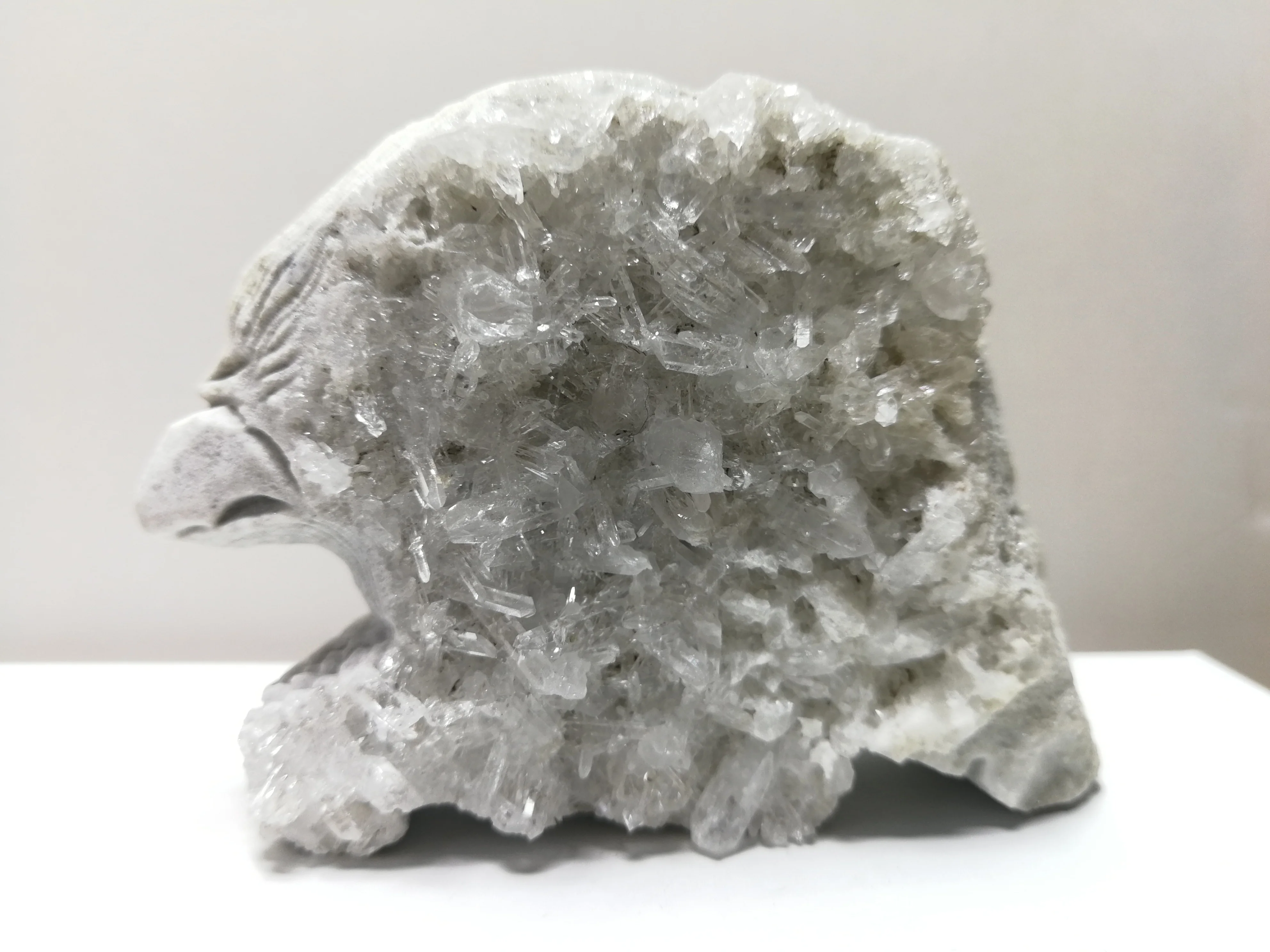 241,8 натуральный кристаллический кластер, минералы, образцы ручной резки eagle --- 03 от AliExpress WW