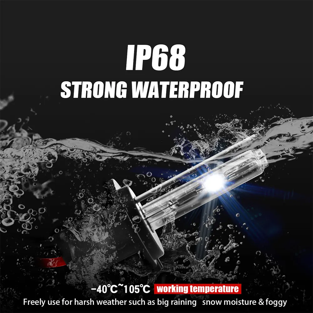 TXVSO8 Универсальный H7 комплект ксеноновых фар Высокопрочная конструкция