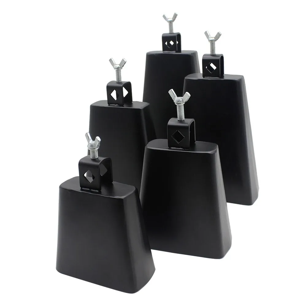 

4/5/6/7/8 Inch Fleet Jazz Drum Cowbell Steel Cattlebell Cow Bell Personalized Percussion Instruments For Household Farm Ranch