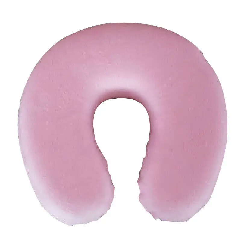 arrival Foam U Shaped Portable Travel Pillow Car Flight U-Shape Pillows Neck Support Headrest Cushion Soft Nursing Gift | Дом и сад