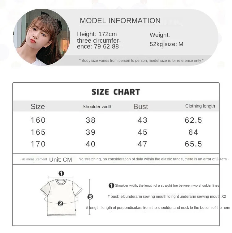 

Disney short-sleeved T-shirt women loose cotton 2021 new trend cool fashion hundred white print round collar T