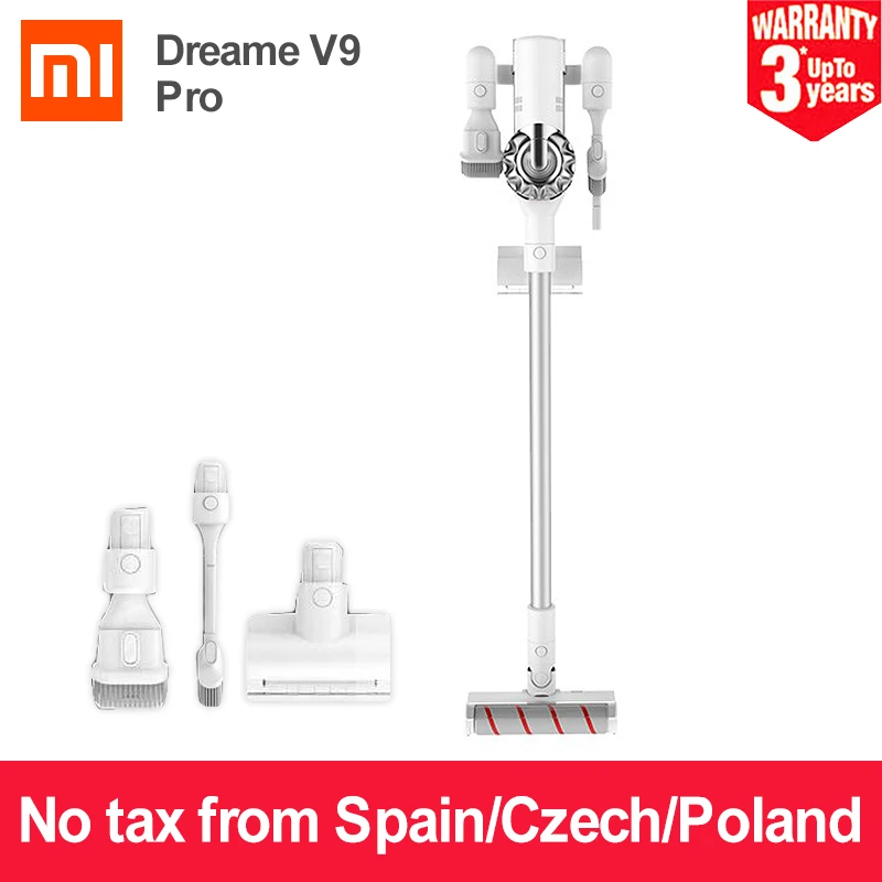 Оригинальный ручной пылесос моющий Xiaomi Dreame V9 портативная беспроводная палка для
