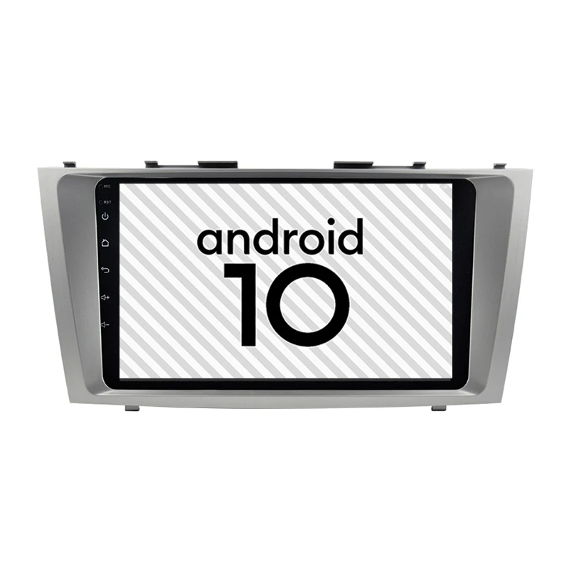 Автомобильный Взрывозащищенный экран Android 10 0 gps 2.5D для Toyota 2007 2011 Camry радио Google Play