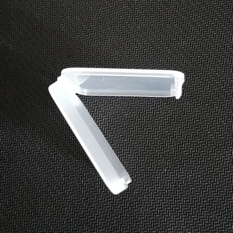 5 шт. без логотипа мини прозрачная подарочная коробка PP упаковка размер 40x40x6 мм 1