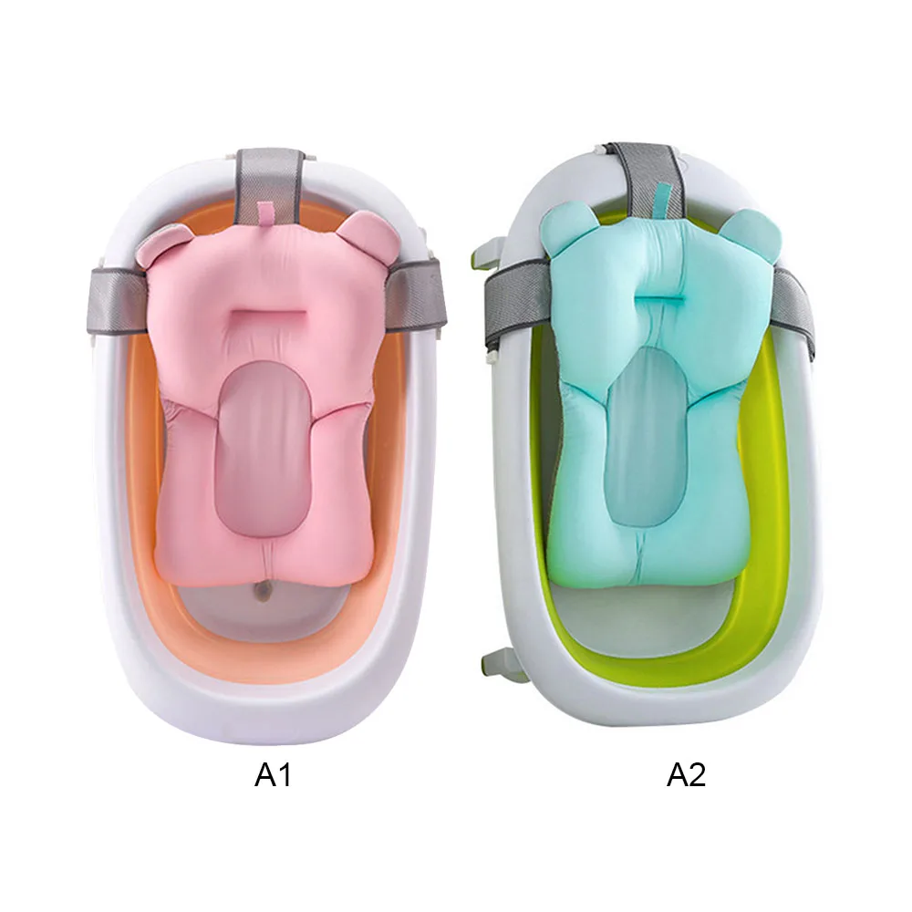 Складная детская Ванна для новорожденных детский плавающий коврик сиденье