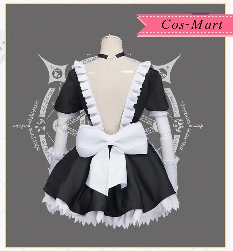 

Hot Game Fate/Grand Order Joan Of Arc Cosplay Costume Garage Cute Kit Apron Dress Female Halloween Role Play Clothing S-XL