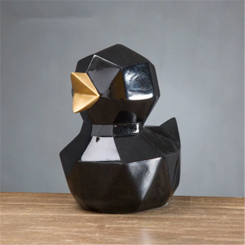 

Nordic Abstraction Geometry Q Version Chick Resin Craftwork Statue Creative Children's Clothing Store Showcase Home Decor A1817