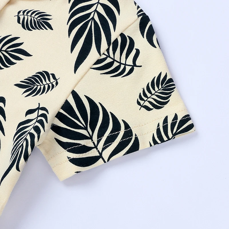 Детские комбинезоны для новорожденных мальчиков и девочек Летний комбинезон на