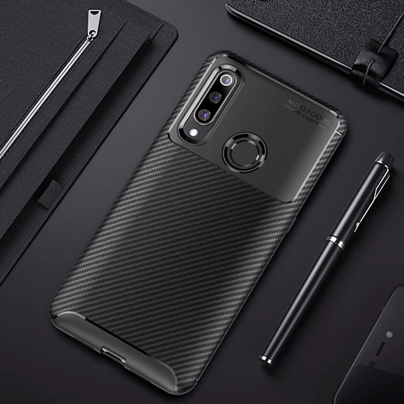 Чехол из углеродного волокна для Huawei P30 P 30 Lite/Pro противоударный чехол телефона P40