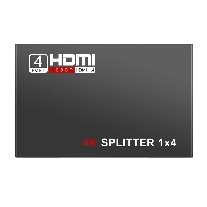 Full HD HDMI сплиттер усилитель ретранслятор 1080P 4K 4 портовый концентратор 3D 1 в Out 1X4 US