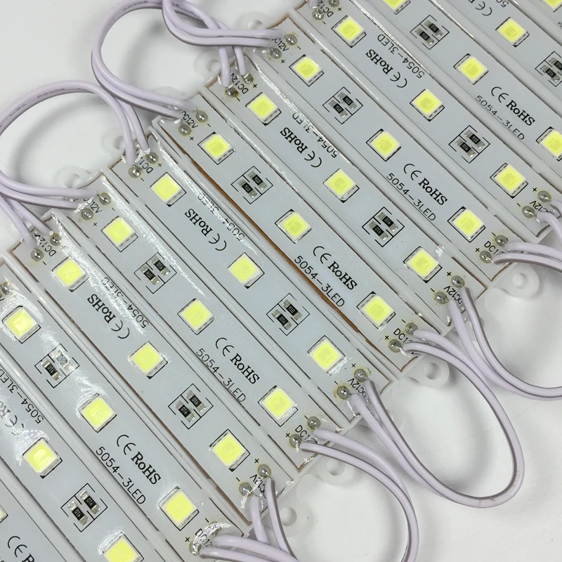 Суперъяркий SMD 1000 светодиодный модуль 5054 шт./лот рекламный световой для знака 12 В