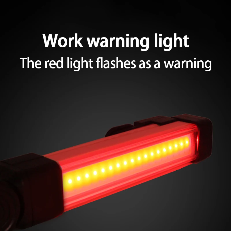 

Cob Folding Work Light Fishing Camping Outdoor Handheld Magnet Power Display Multi-function Flashlight Lighting
