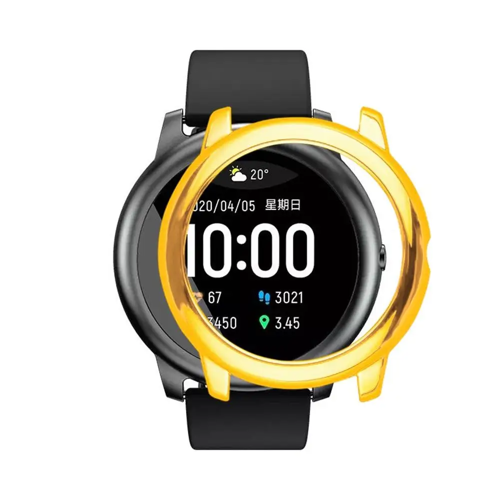 

Upscale PC Watch Case Full Cover Protective Shell Screen Protector Case For Xiaomi Haylou Solar LS05 Smart Watch Accessories