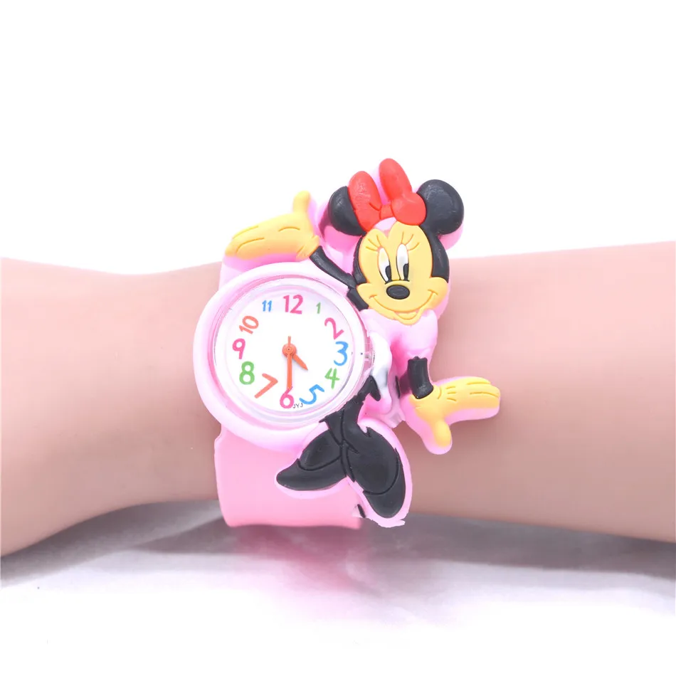 Mouse Watch Детские часы для девочек, красивые часы с единорогом для девочек и мальчиков, детские пластиковые часы, детские наручные часы - Цвет: Mouse Watch