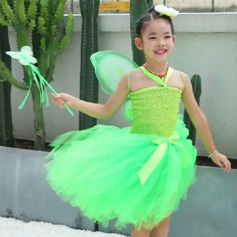 Платье-пачка для девочек фиолетовое с крыльями 2020 Costume2-10Y | Детская одежда и обувь