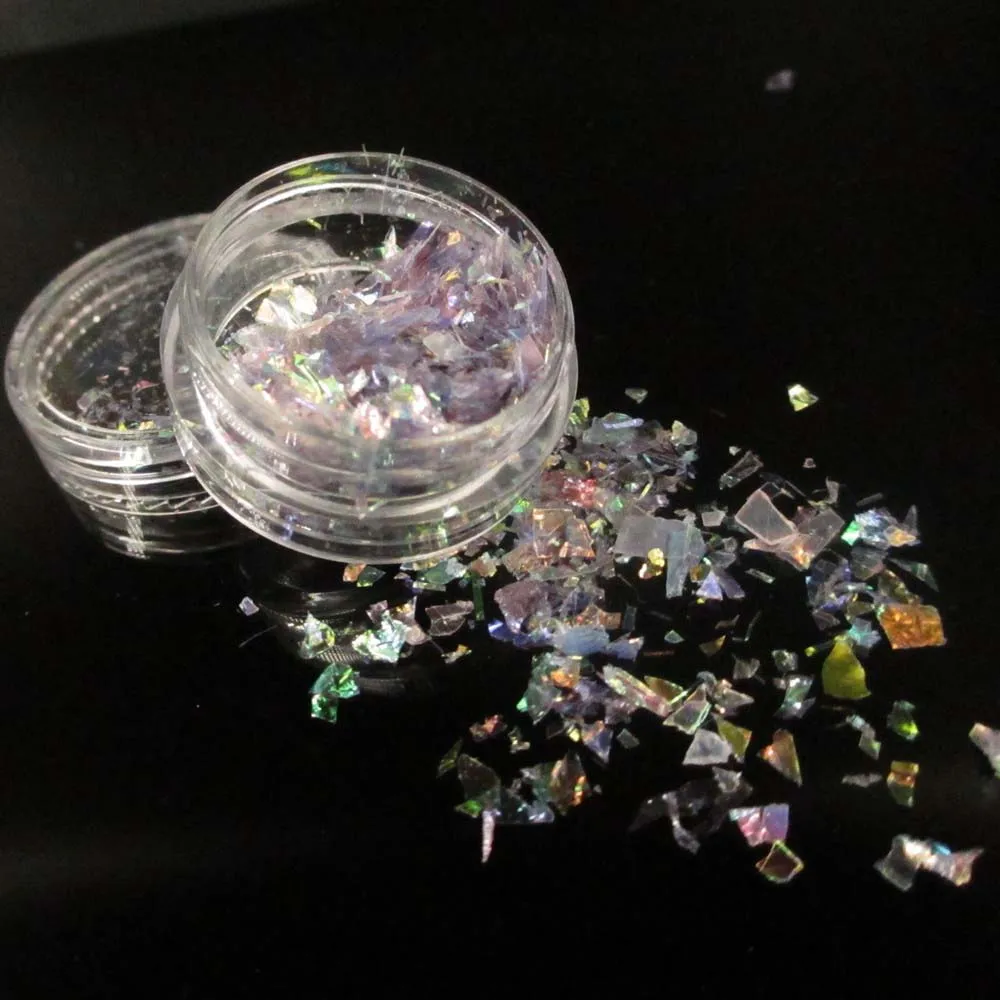 4 коробки маникюрный корпус целлофановые красочные конфеты Аврора бумаги