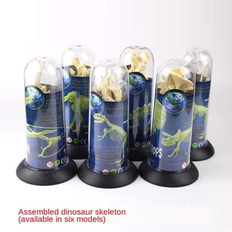DIY динозавр ископаемый Мамонт тираннозавр стенгозавр 4D Сборная модель игрушка