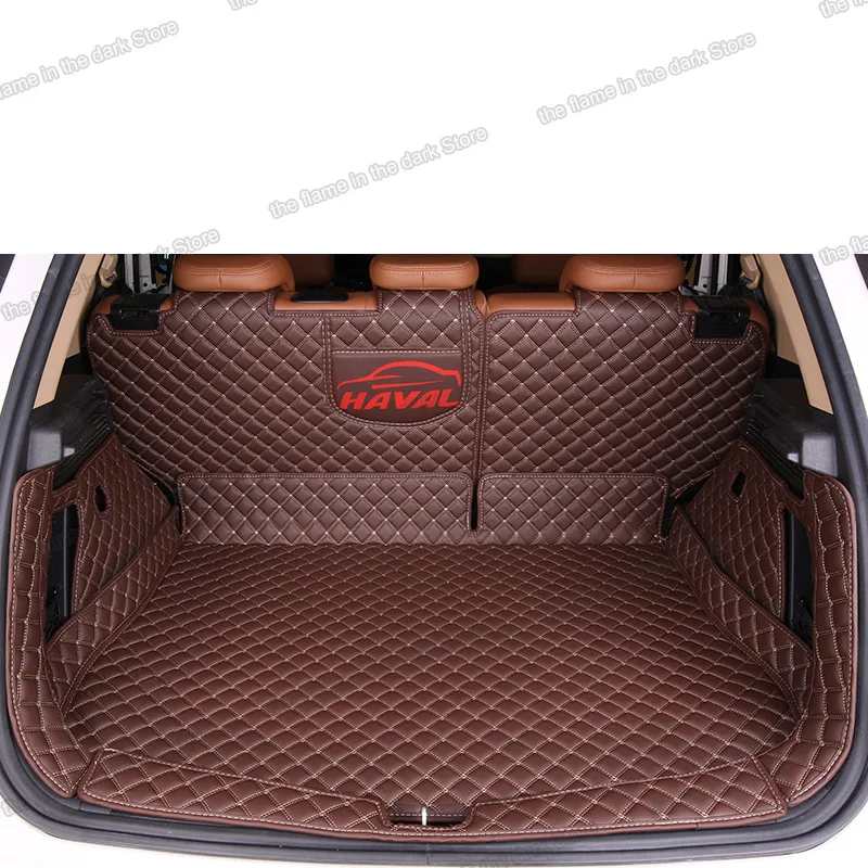 

for haval H6 coupe leather car trunk mat cargo liner 2015 2016 2017 2018 2019 2020 2021 2022 cover carpet boot accessory auto