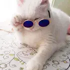 Разноцветные модные крутые солнцезащитные очки для домашних животных защита глаз собак кошек очки для груминга котят Милая одежда реквизит для фотографий