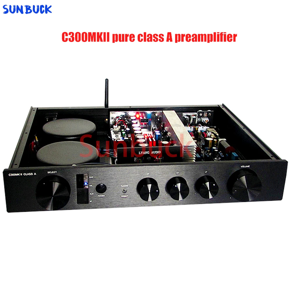 

Sunbuck Bluetooth fully balanced Preamp C300MKII pure class A preamplifier hifi Power amplifier audio