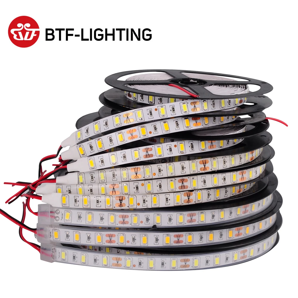 5 м Высокое качество 5730/5630 SMD 60 светодиодный одов/м теплый/естественный/холодный