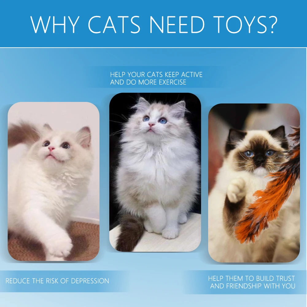 Сменные цветные палочки для питомцев 5 шт. автоматическое распознавание