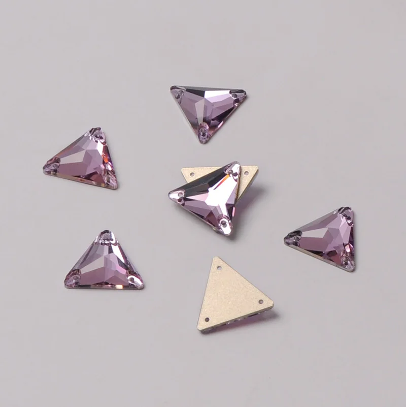 

CTPA3bI Super Sewn Rhinestones Violet Glass Needlework Decorative Crystal Stones For DIY Crafts Accessories Fabric Garment