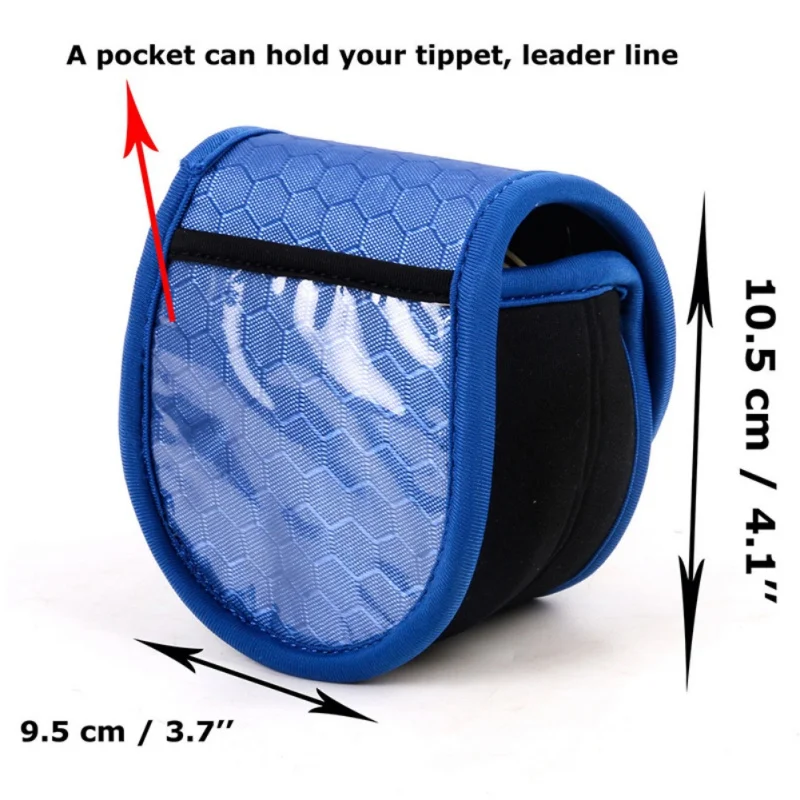 

New Portable Fishing Reel Bag Protective Case Cover for Drum/Spinning/Raft Reel Fishing Pouch Bag Fishing Accessories