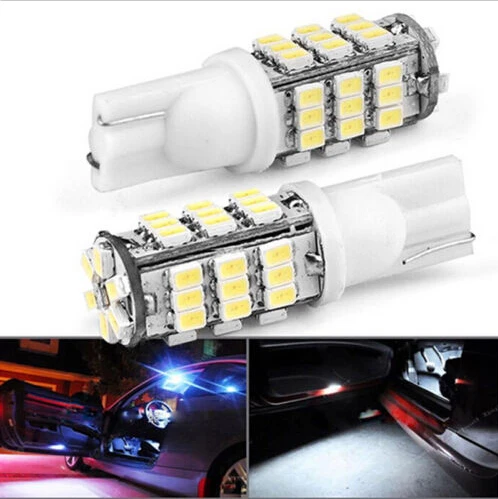 

Светодиодный белый светильник автомобильный сигнальный светильник лампа автомобиля задний фонарь 2 шт. W5W 194 464 42 SMD 1206