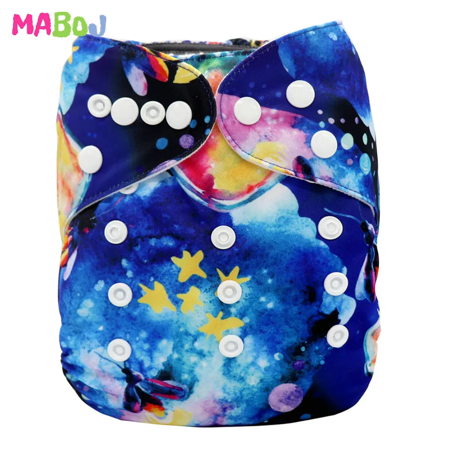 PD4-8-6 MABOJ тканевые подгузники для малышей, один размер, многоразовые, для девочек и мальчиков, подарочный набор,, Прямая поставка, тканевые подгузник с карманом, тканевые подгузники - Цвет: PD4-8-6